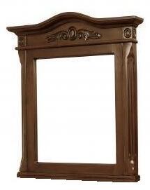 IBA Luxusní zrcadlo Mery (malé) Odstín dřeva: Ořech