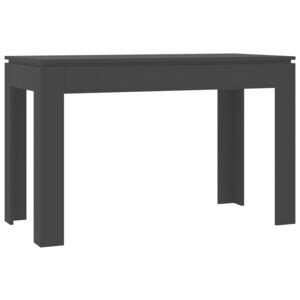 Jídelní stůl černý 120 x 60 x 76 cm dřevotříska