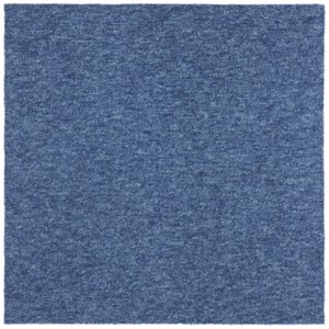 Kobercový čtverec Easy 103476 modrý (20 kusů) - 50x50