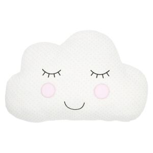 Sass & Belle Dětský polštářek Sweet Dreams Cloud bílý 30 x 25 cm