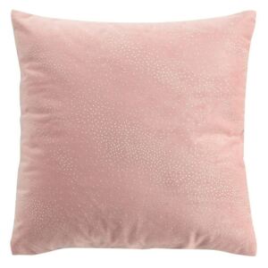 Dětský sametový polštář růžový 40 x 40 cm