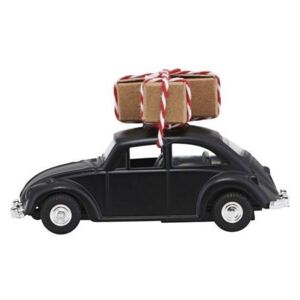 Vánoční autíčko Xmas Car Mini Black