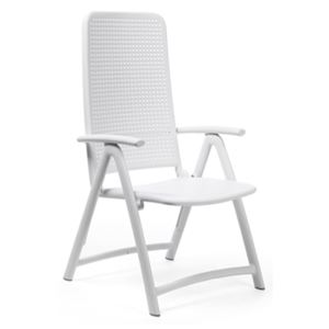 Skládací plastová zahradní židle DARSENA Odstín: Bianco