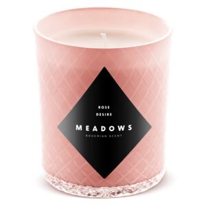 Vonné svíčky Meadows Meadows luxusní vonná svíčka Rose Desire 260g 1KS