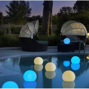 Linealight 15158 Oh!, svítící plavací koule, 0,5W LED RGB, prům. 30cm, dálkové ovládání, IP68