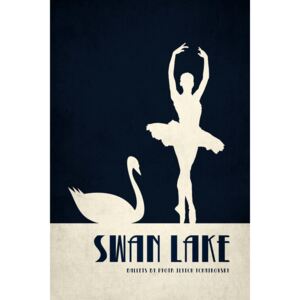 Ilustrace Swan Lake, Kubistika