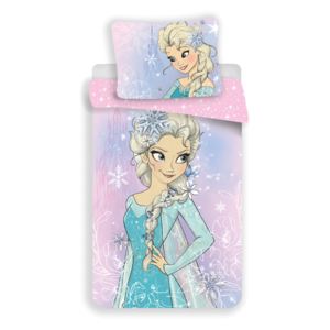 Jerry Fabrics Dětské bavlněné povlečení Frozen Elsa 140x200