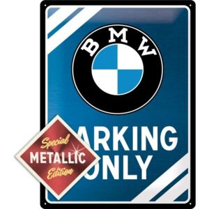 Nostalgic Art Plechová cedule - BMW Parking Only (Special Edition)