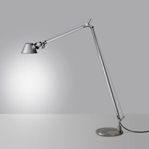 Artemide A001000 + A012820 Tolomeo Floor halo, stojací lampa pro čtení s vypínačem, 1x77W E27, hliník, výška max 226cm