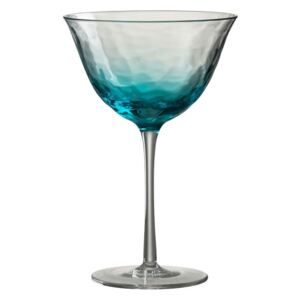 Modrá sklenička na koktejl Verma - Ø 12*18 cm