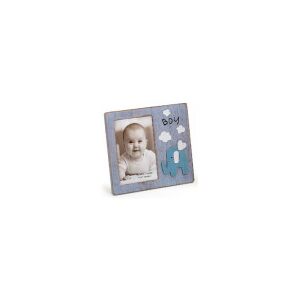 Dětský dřevěný fotorámeček 10x15 BABYFANT modrý KPH Heisler Handelsgesellschaft mbH
