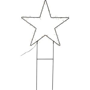 Star trading LD-Lichtstern "Barlumi" 150 warmwhite LED, schwarz, ca. 60x115 cm, Trafo, outdoor, Vierfarb-Karton