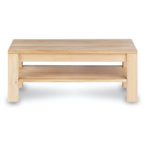 Wooded Konferenční stolek Québec z masivu DUB 110x65x53cm Odstín stolu: Přírodní olej 3028 (+0 Kč)