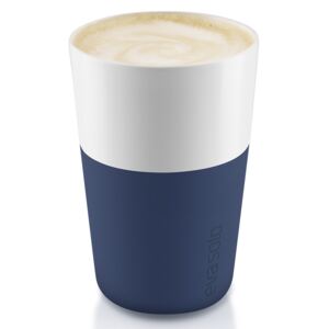 EVA SOLO Termohrnky na café latte 360 ml 2 kusy námořnicky modré
