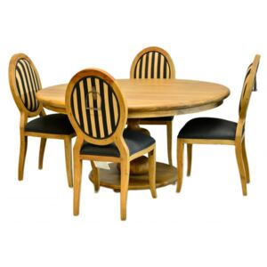 Bramble Furniture Set stolu Carlo a čtyřech židlí Polo