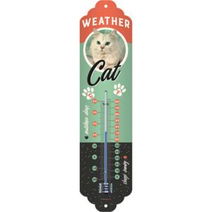 Nostalgic Art Teploměr - Weather Cat