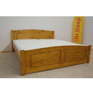 Krajča Manželská postel Frezja OSMO - č. 3138 - Mahagon 180x200