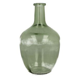 Zelená skleněná váza Louise Green