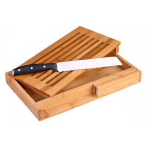 Lunasol - Deska na krájení pečiva s nožem – Basic (105626)