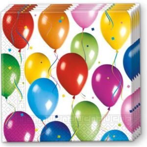 Javoli Ubrousky Létající balónky 33x33 cm, 20 ks