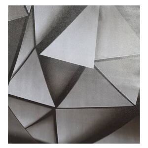 Samolepící fólie černé trojuhelníky 45 cm x 10 m