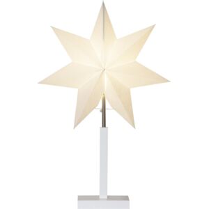 Star trading Stolní lampa hvězda "Karo" V.55cm bílá
