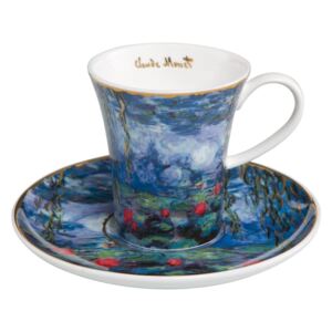 Šálek a podšálek malý Waterlielies - Artis Orbis 100ml, Claude Monet