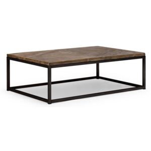 Konferenční stolek z šedého teaku Barkles: 50x50
