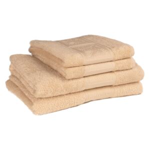 Bambusový ručník / osuška - béžová - Béžová - 50*90 cm
