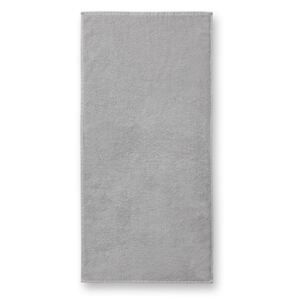 Ručník bez bordury Terry Towel - Světle šedá | 50 x 100 cm