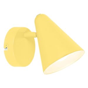 Candellux Nástěnné bodové svítidlo AMOR 1xE14/40W/230V žlutá CA0494