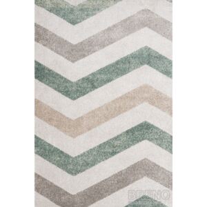 Moderní kusový koberec Mondo A3WZW | zelený Typ: 70x140 cm