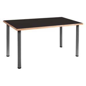 Psací stůl černý Výška nohou: 71 cm