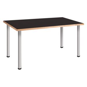 Psací stůl černý Výška nohou: 82 cm