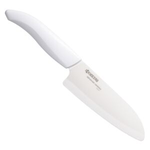 Keramický nůž Santoku Revolution 14 cm, bílý - Kyocera