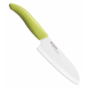 Keramický nůž Santoku Revolution 14 cm, zelený - Kyocera