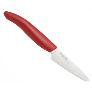 Keramický nůž na loupání a zeleninu Revolution 7,5 cm, červený - Kyocera
