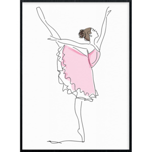 Plakát Baletka Rozměr plakátu: 61 x 91 cm