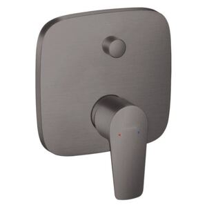Hansgrohe Talis E - Vanová baterie pod omítku, kartáčovaný černý chrom 71745340
