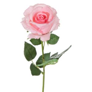 EUROFIRANY Růže na vysokém stonku růžová, 70 x 8 cm
