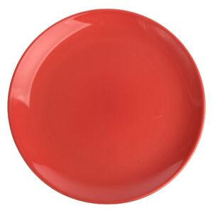 Dezertní talíř, zelená, červená, 19 cm, Monokolor Barva: Červená