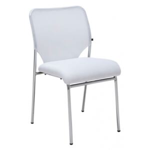 Jídelní / konferenční židle Klint, bílá