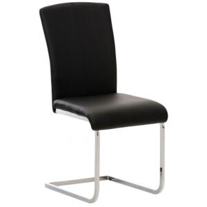 Jídelní židle Stenfordsyntetická kůže, černá