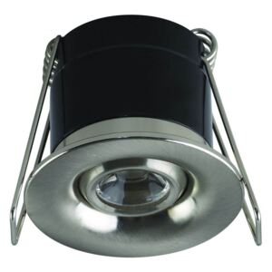 Podhledové stropní osvětlení SILVIA LED, 1W, denní bílá, 4cm, kulaté, chromované Horoz SILVIA LED 03166