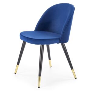 Halmar Jídelní židle K315, tmavě modrá