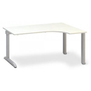 Ergonomický stůl ProOffice C 180 x 120 cm, pravý bílá