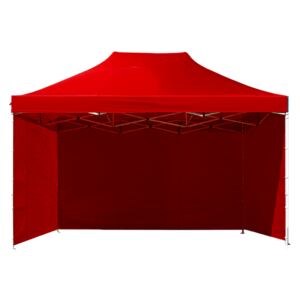 Prodejní stánek Aga 3S POP UP 3x4,5 m Red