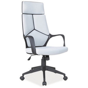 Kancelářská židle BUY, 114-124x63x46x47-57, šedá