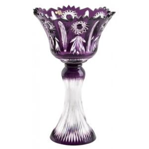 Váza Sweet, barva fialová, výška 455 mm