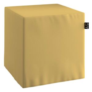 Yellow Tipi Puf kostka Nano, zgaszony żółty, 40 × 40 × 40 cm, Cotton Story, 702-41